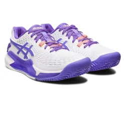 Asics Gel-Resolution 9 Damen Clay Hallenschuhe