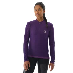 Compressport Trail Damen Shirt mit halbem Reißverschluss - AW24