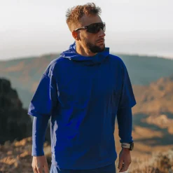 Higher State Hooded Kurzarm Wind Top - SS25