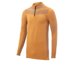 Higher State Seamfree Longsleeve Shirt mit halbem Reißverschluss