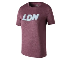 New Balance London Edition Athletics Damen Lauf-T-Shirt - SS25