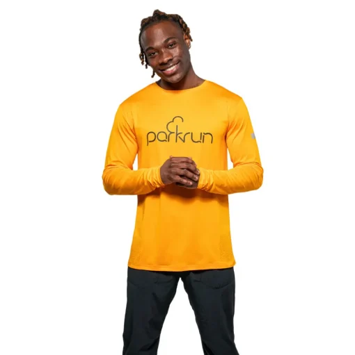 Parkrun Apricot parkrun Herren Langarmshirt