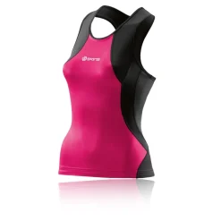 Skins TRI400 Damen Kompression Triathlon Racer Back Top