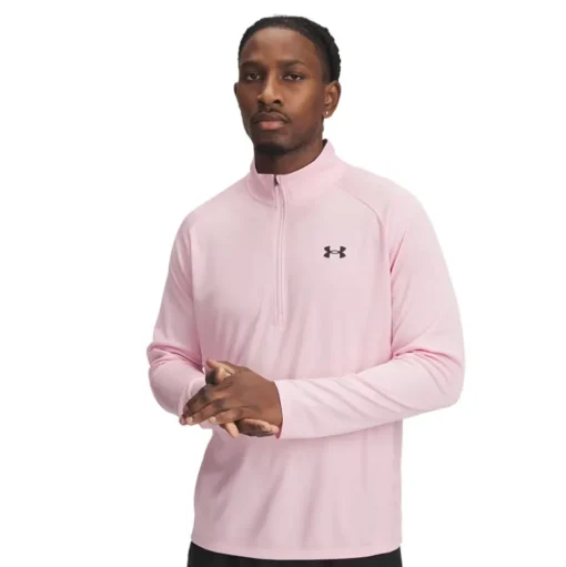 Under Armour Tech Textured Shirt mit halbem Reißverschluss - SS25